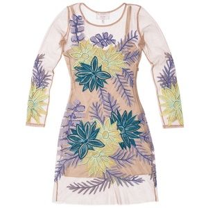 For Love and Lemons x Nasty Gal Wild Flower mini Coachella dress